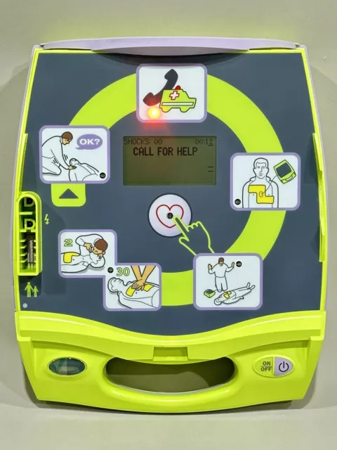 Zoll AED Plus With Voice Prompts & Real CPR Help - Batteries Included