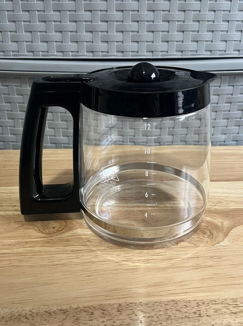 Glaskaraffe 1,8L - Universal Ersatzkanne Für 12-Tassen Kaffeemaschinen