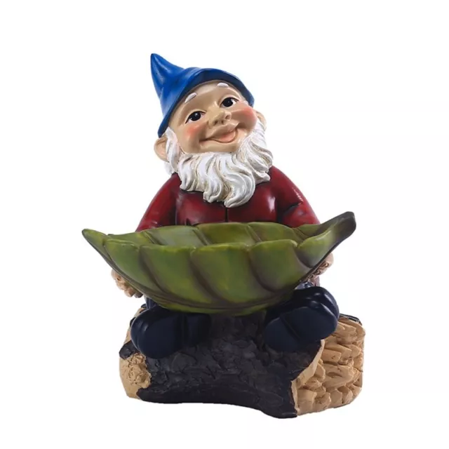 Gnome Statue Hand Painted Resin Crafts For Garden Courtyard Lawn Decoration
