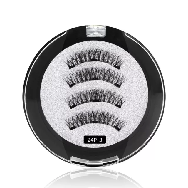 3D Professionelle magnetische falsche Wimpern Wimpern/Wiederverwendbare Magnet Augenwimpern UK