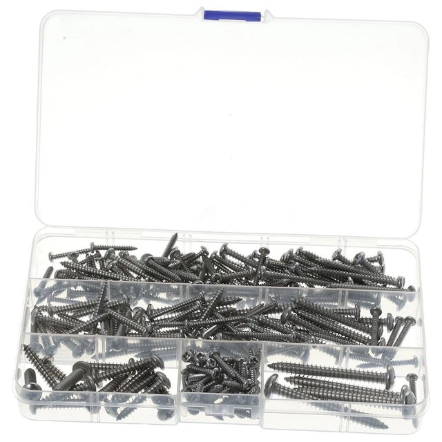 235pcs 304 Stainless Steel Self-Tapping Screws  Mechanical Industry