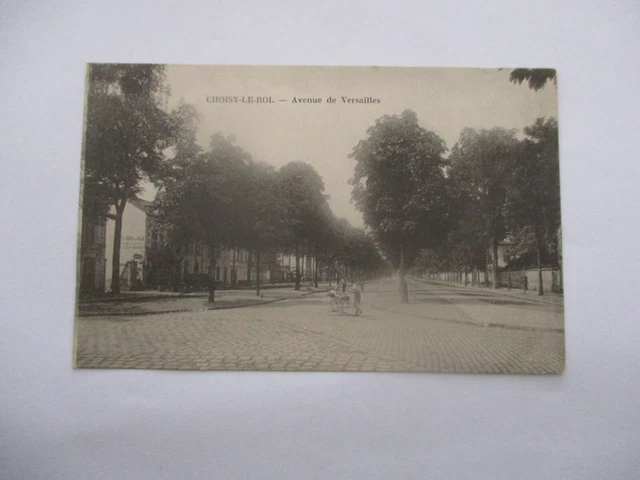 Cpa Val De Marne 94 Choisy Le Roi Avenue De Versailles
