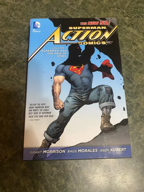 ACTION COMICS SUPERMAN AND THE MEN OF STEEL HC VOL 1 GRANT MORRISON DC Hardcover
