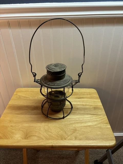 アドレイクケロ　300 Adams&Westlake ANTIQUE ADAMS & WESTLAKE CO., S.P. CO. RAILROAD LANTERN WITH
