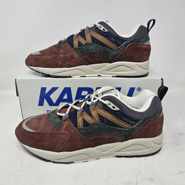 Zapatos informales cómodos para hombre KARHU Fusion 2.0 / tomillo falcillo / F804114 / talla 9.5