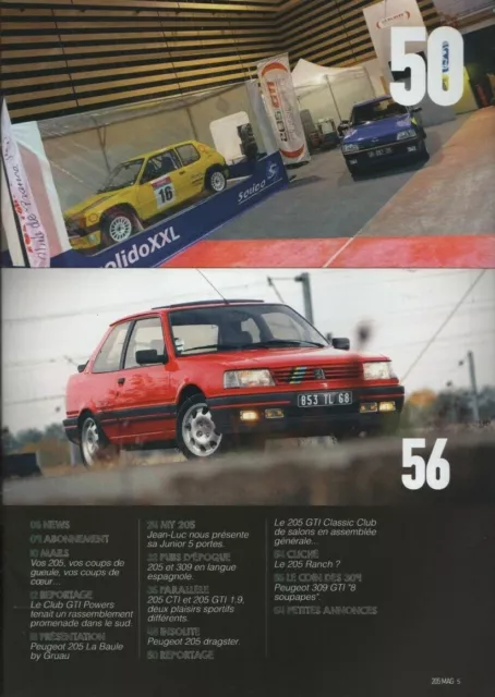 205 Magazine 29 Peugeot 205 La Baule Gruau 205 Gti 1.9 205 Cti 309 Gti Dragster 3