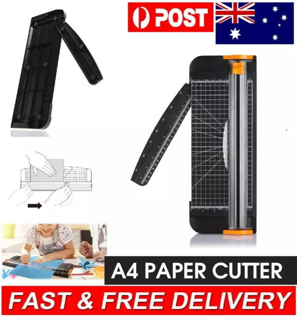 Premium Heavy Duty Paper Cutter Sheets Knife A4 Photo Guillotine Page Trimmer