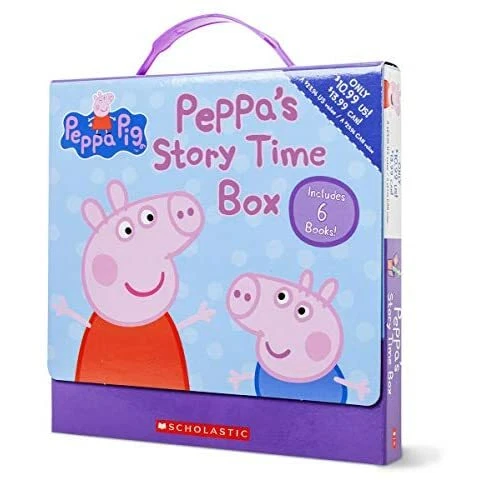 Peppa's Storytime Box (Peppa Pig) - HardBack NEW SCHOLASTIC 01/06/2016