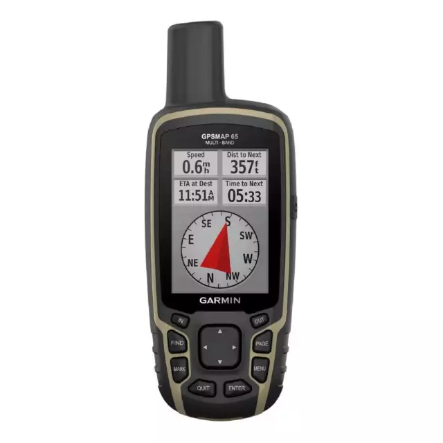 NEW Garmin GPSMAP 65 Handheld Multi-band/Multi-GNSS GPS By Anaconda