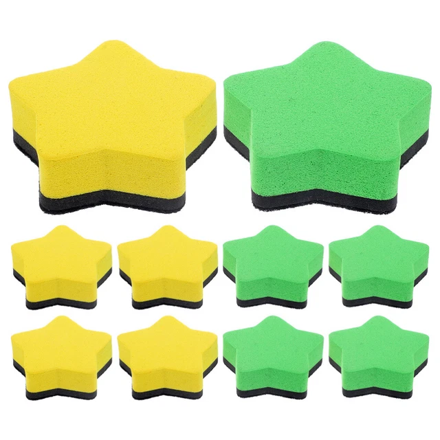 10 Pcs Büro Trocken Abwischbare Tafelwischer Magnetische Trockenlöscher