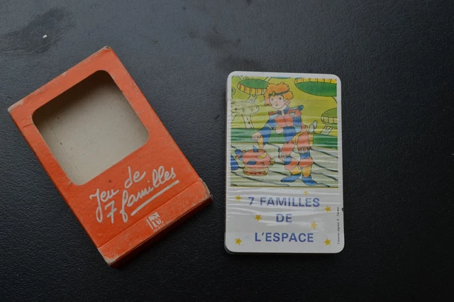 Jeu des 7 familles HERON  thème de l'espace - années 70/80