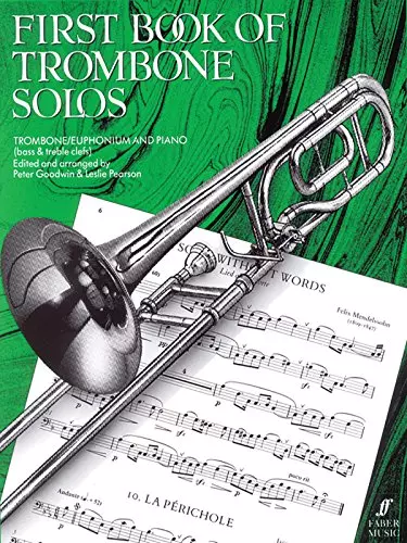 First Book of Trombone Solos Trombone/Euphonium Bass & Treble Clefs