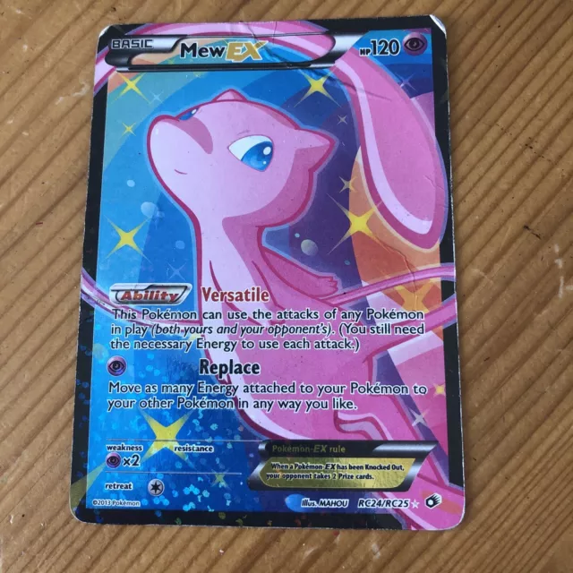 pokemon cards - MewEX RC24/RC25