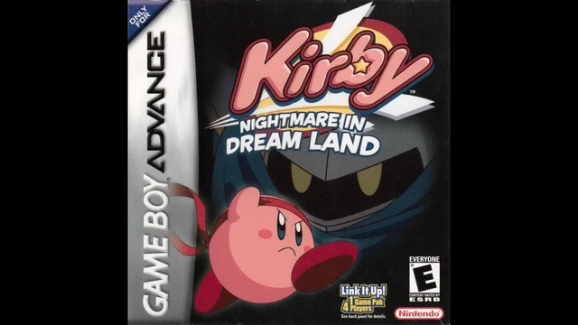 KIRBY NIGHTMARE IN Dream Land Nintendo Game Boy Advance Gba Game