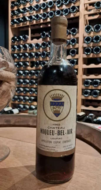 Loupiac 1962 Chateau Miqueu Bel Air