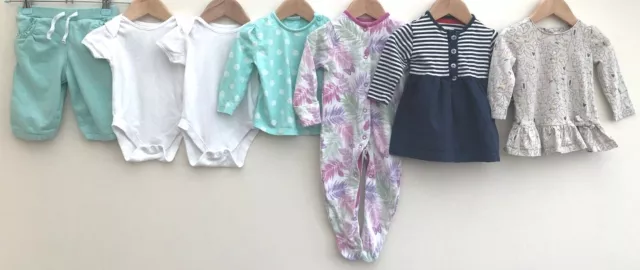 Pacchetto di abbigliamento per bambine età 3-6 mesi tu primi giorni F&F