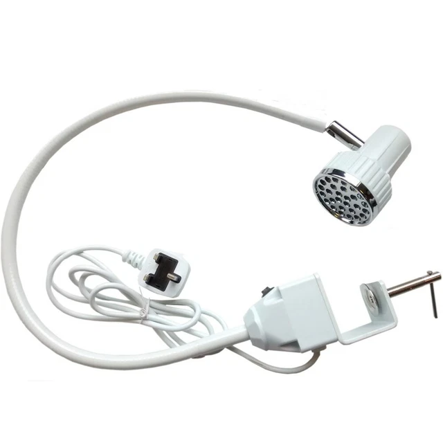 Magnetic Work Light, LED Machine Light with Flexible Gooseneck and Magnetic Base, Shop Tool Lamp