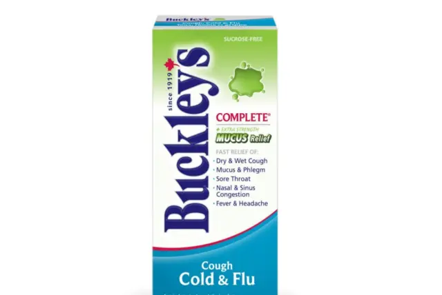 Buckley's Mucus Relief Cough Cold & Flu Syrup 150ml CANADIAN
