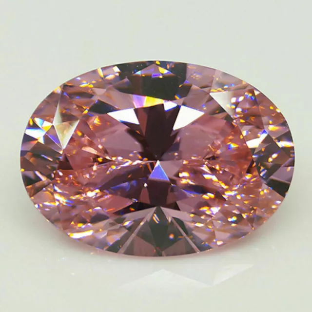 Unheated 15X25Mm 31.10Ct Pink Sapphire Diamond Emerald Cut Aaaa+ Loose Gemstones