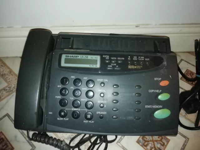 Sharp UX-258 Telephone, Fax And Copier