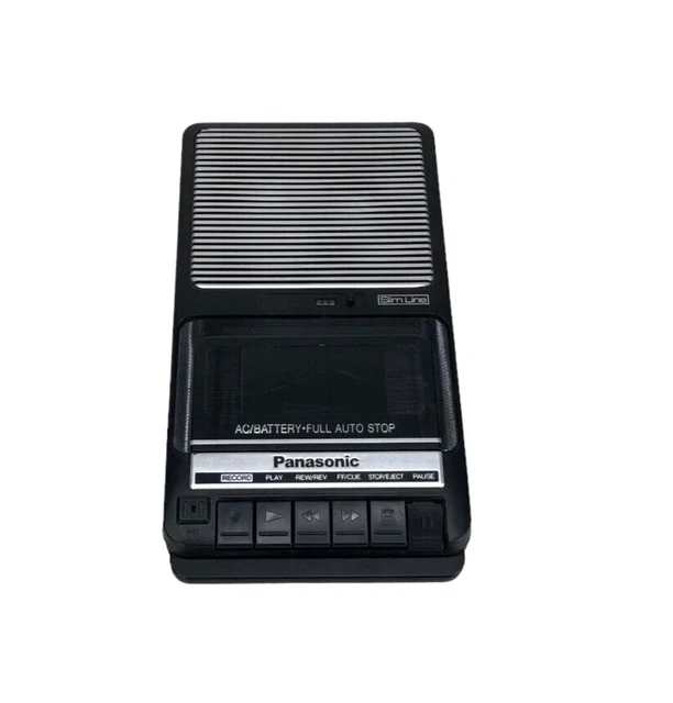 PANASONIC RQ2102 SLIM Line Portable Cassette Tape Player & Recorder