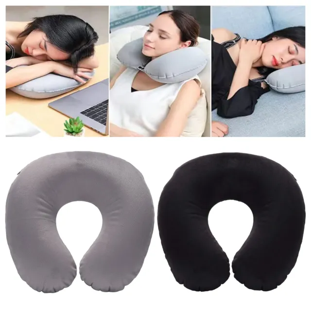 U-shaped Neck Cushion Inflatable Memory Foam Fatigue relieves flight fatigue