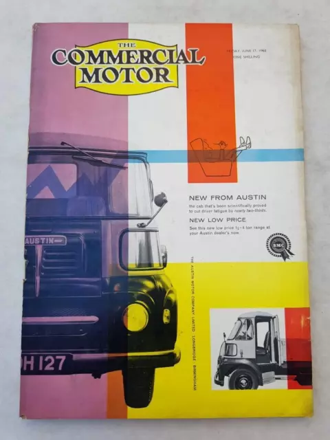 COMMERCIAL MOTOR MAGAZINE JUN 17 1960 VOL.111 NO. 2861 "New From Austin"