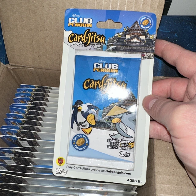 thumbnail image 2 of Club Penguin TCG Base Set Booster Pack Lot – 24 Factory Sealed Packs 2 of 6