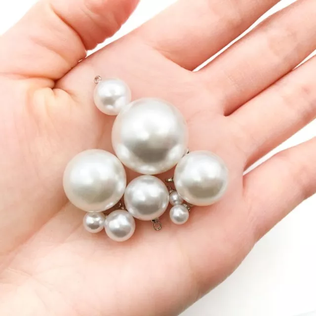 30 Pcs Handmade Artificial Set Spacer Beads Accessories Caps