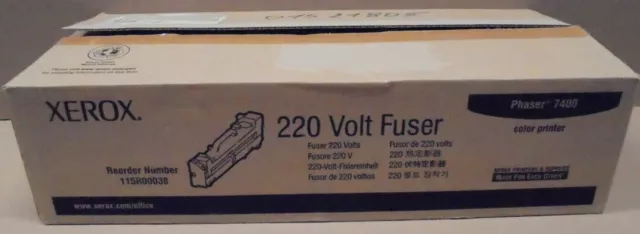 Xerox 115R00038 Phaser 7400 Fixiereinheit Fuser 220V NEW