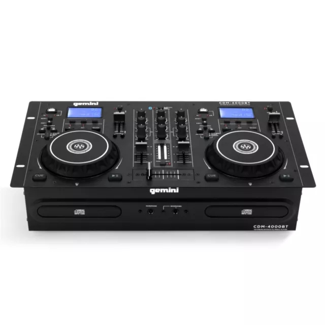 Gemini CDM4000BT DJ Doppel-CD-Player Bluetooth CD Recorder Schwarz TEILDEFEKT