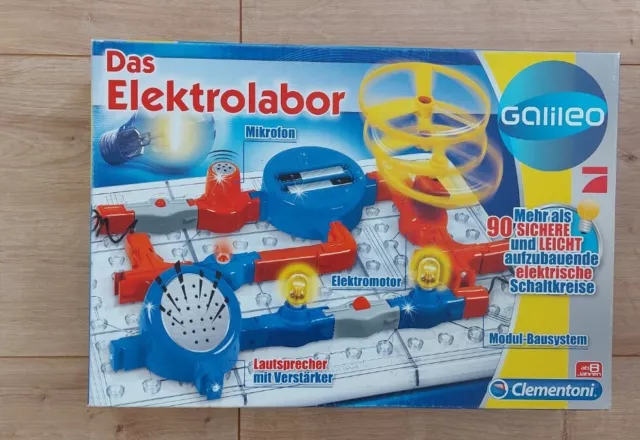 Das Elektrolabor  Galileo von Clementoni