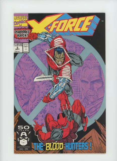 X-Force #2 Marvel Comic Book The Blood Hunters 1991