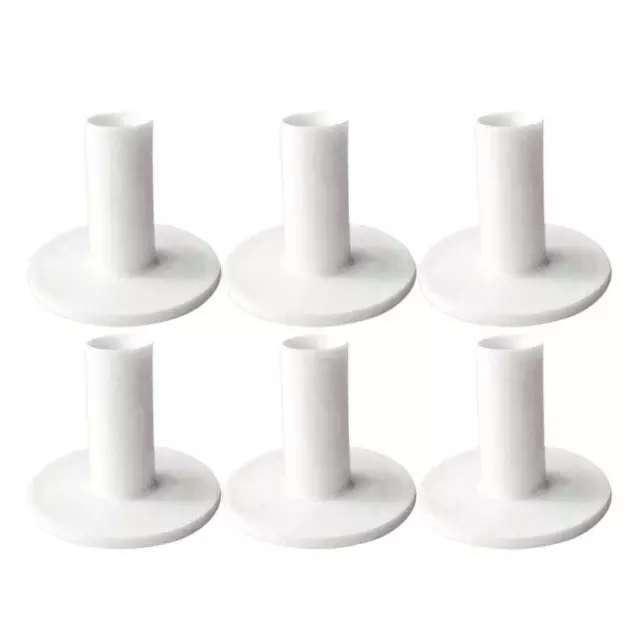 6x Rubber Golf Range Tees Tee Holder Driving Golf Accessories Golf Golfer