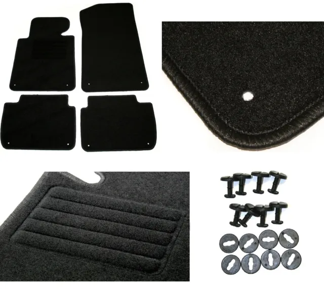 4 Tapis De Sol Pour Bmw Serie 3 E46 Berline Touring Coupe De 1998 A 2005