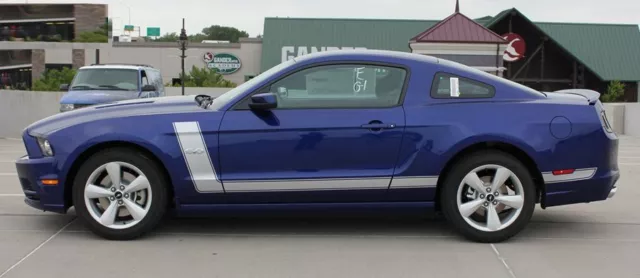 GT BOSS 302 Stripes Decals Hood Sides 3M Vinyl Graphics 2013-2014 Ford Mustang