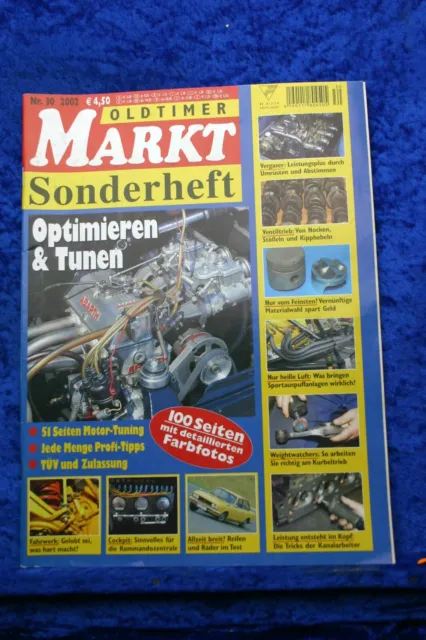 Oldtimer Markt Sonderheft Nr. 30 2002 Optimieren & Tunen