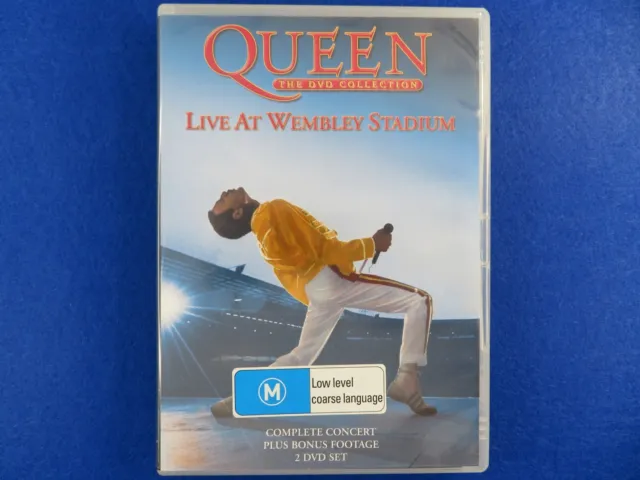 Queen The DVD Collection Live At Wembley Stadium - DVD - Region 4 - Fast Post !!