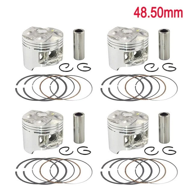 Piston pour Honda CBR250RR CBR22 KAZ MC22 MC23 jae250 ( 48,50mm ) ( 4 Pièces )
