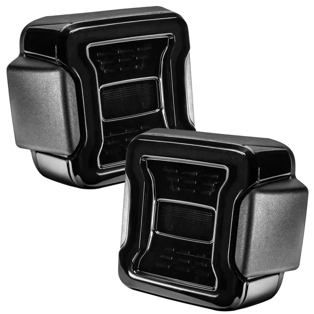 Oracle Tail Lights For Jeep Wrangler JL 2018 2019 2020 2021 LED | Black Series