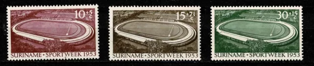 U4551 SURINAME 1953 Opening of the stadium in Paramaribo MH