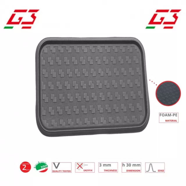 G3 Vasca proteggi baule universale 3 mm 90x70 cm per Vw T-ROC