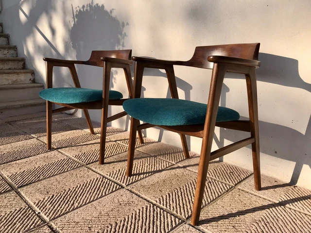 Anni ‘60 - Set 2 Poltrone Di Erik Kirkegaard Per Hong Stolefabrik - Danimarca