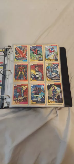 1991 Marvel Universe Series 2 Trading Card MASTER SET-162 BASE SET + Holograms 2