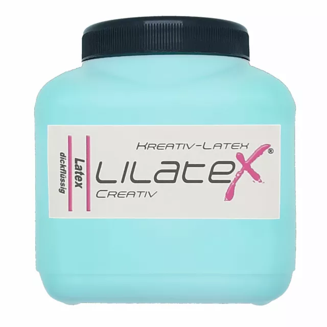 Lilatex Latexmilch 1 Liter DICKFLÜSSIG in MINT