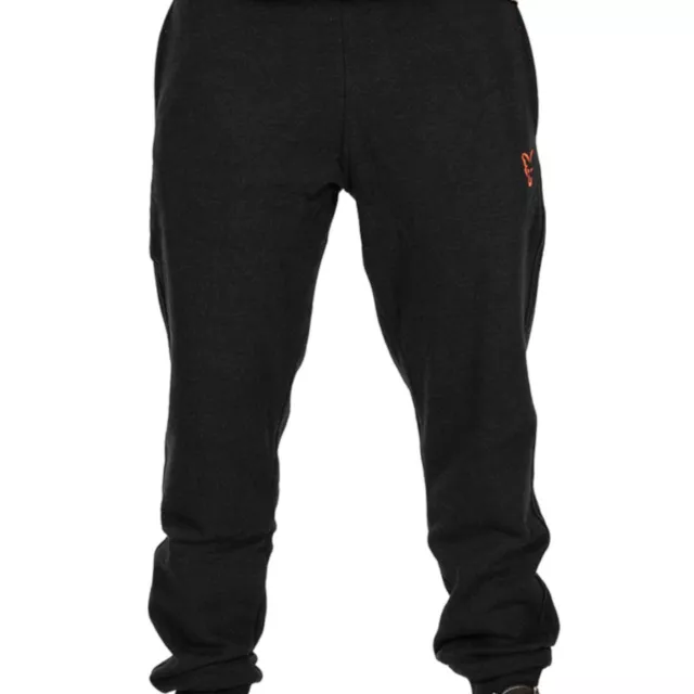 Fox Collection Black & Orange Joggers - Angelhose, Angelbekleidung, Jogginghose