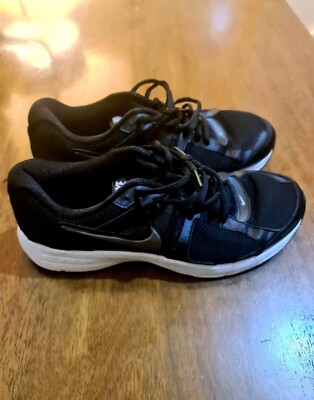 NIKE DART 10 Hommes Noir Baskets Taille 