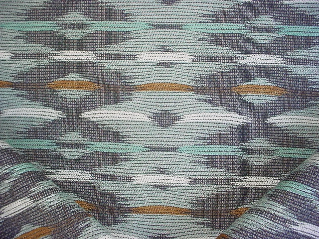 14Y Kravet Lee Jofa Blue On Blue Cyclades Ikat Drapery Upholstery Fabric