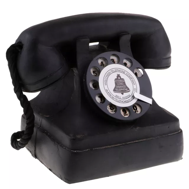 MagiDeal Vintage Antik 50er Jahre Telefon Retro Wählscheibe Telefon 7111 13