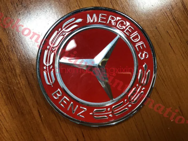 FOR Mercedes-Benz C CLK CLS E GL GLK ML SL R S Class Hood Emblem Badge Genuine